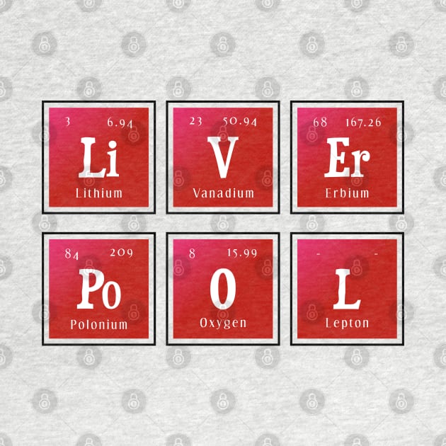 Liverpool | Periodic Table of Elements by Distrowlinc